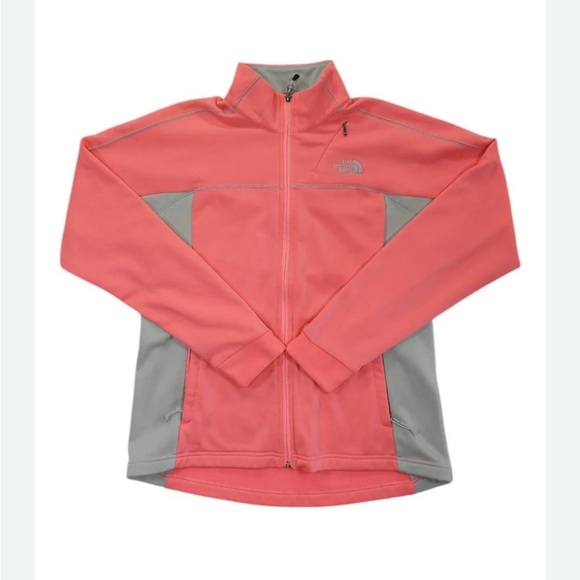The North Face Jackets & Blazers - The North Face Soft Shell Fleece Jacket Salmon/Peach/Pink Size Medium